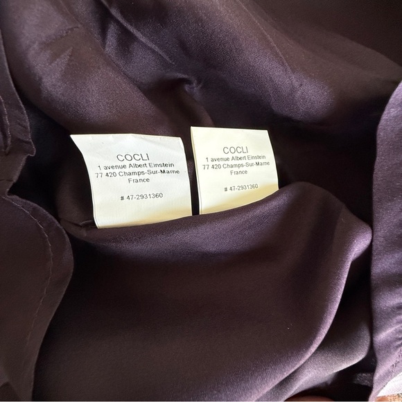 Cocli Collection Wool Silk A-Line Skirt Size L Made in France - Picture 7 of 11